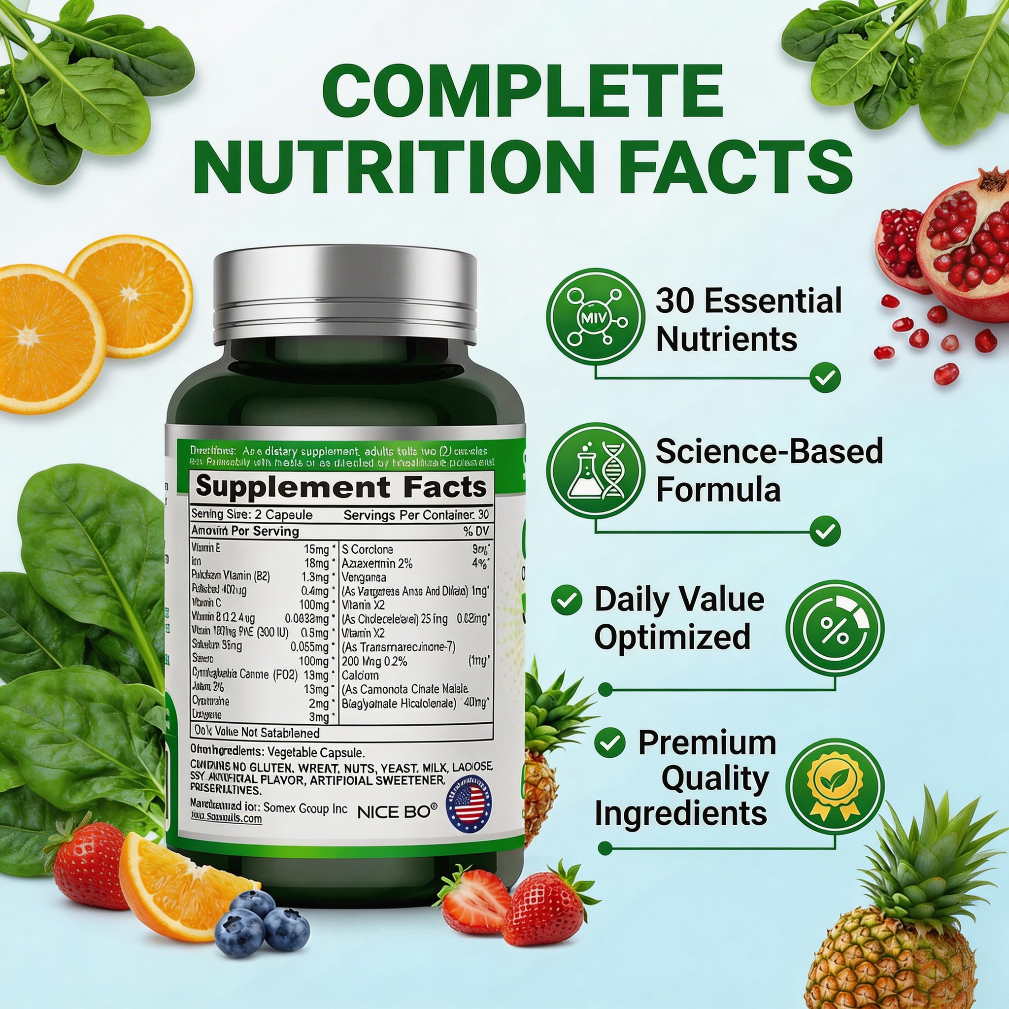 Somax护肝片NADH与水飞蓟成分