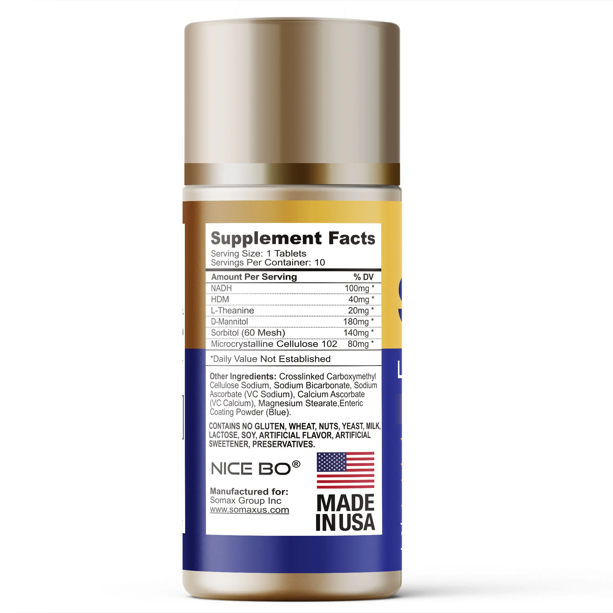 Somax Sober Up护肝解毒补充剂