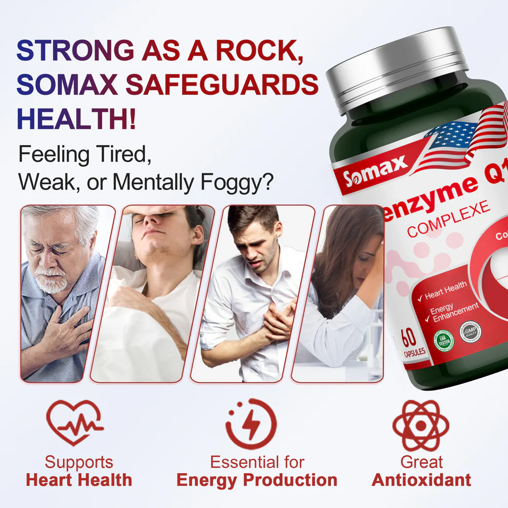 Somax辅酶Q10复合物产品细节 - 200mg高含量配方